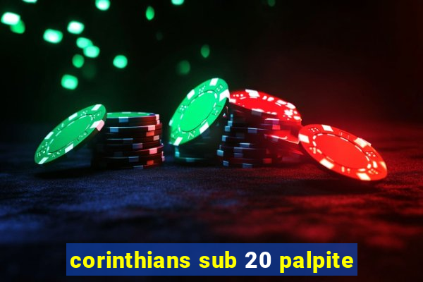 corinthians sub 20 palpite